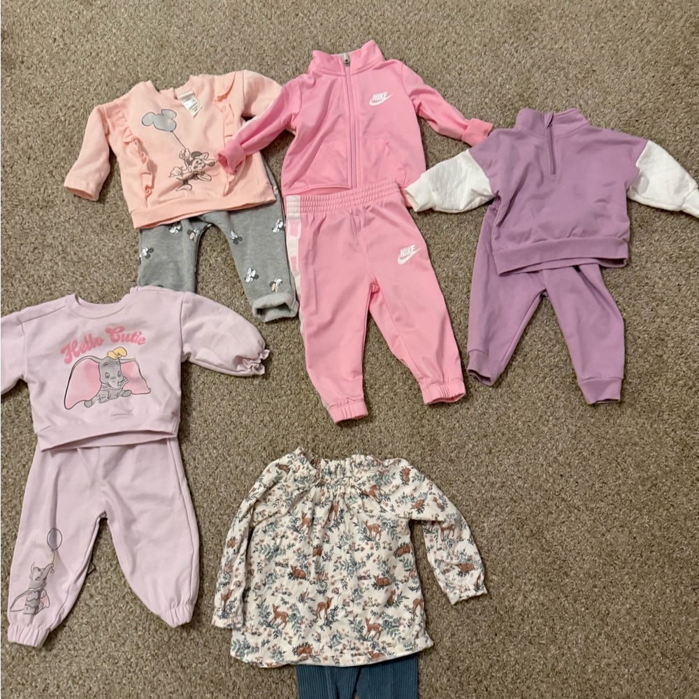 Baby girl outfit bundle